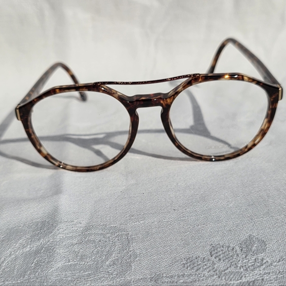NOS Deadstock Vintage Giorgio Armani Tortoiseshell Glasses 311 013 - Picture 1 of 9